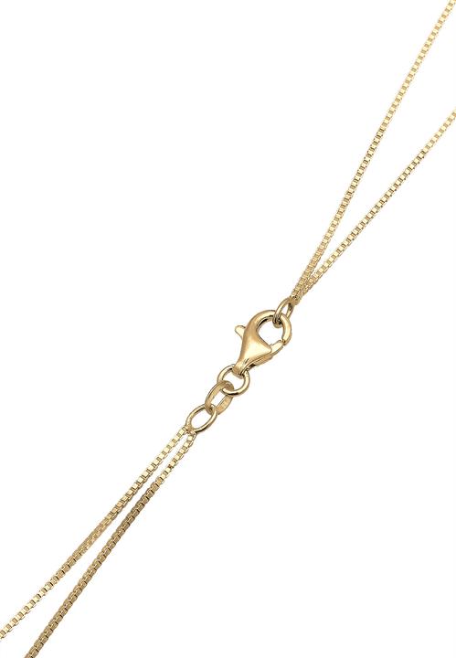 Immagine prodotto Elli Collana Strato Mezzaluna Stella Piastra Zirconia Argento 925 (Argento 925, Zirconia, 45 cm)