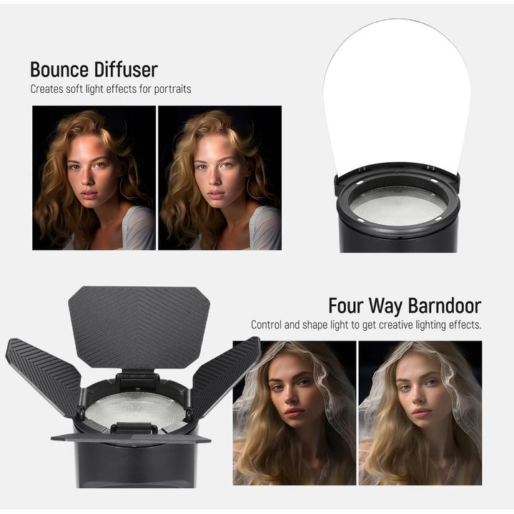 Immagine prodotto Neewer Flash Magnetic Accessory Kit For Z1 Round Head