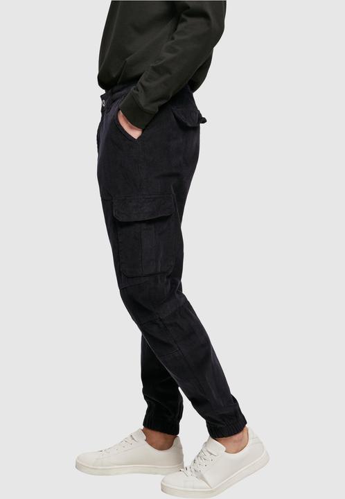 Actual product image Urban Classics Corduroy Cargo Jogging Pants - 10422 (S)