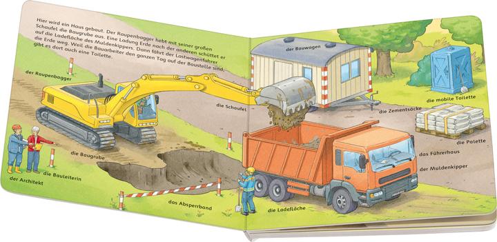 Image du produit Ravensburger Mon dictionnaire d'images : sur le chantier de construction (Allemand)