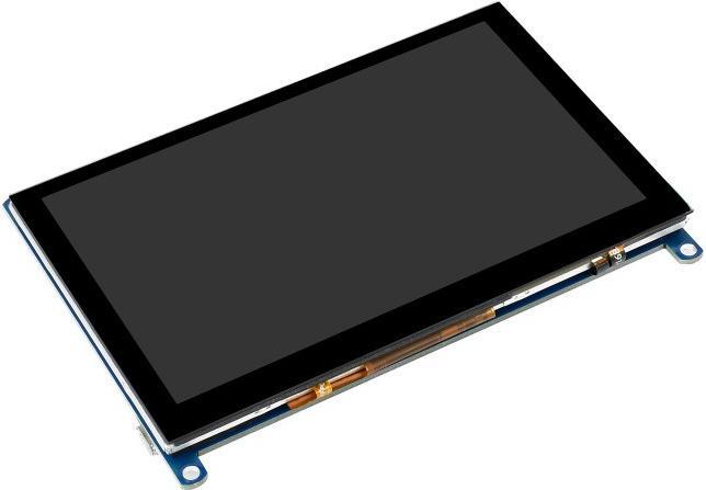 WaveShare Schermo LCD capacitivo touchscreen da 5 pollici versione Slim H V4