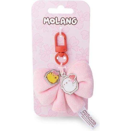 Magni, Donne, Portachiavi, NICI Taschenanhänger MOLANG Schleife rosa 8cm Header Karte, Rosa