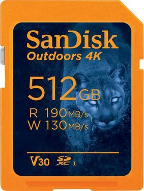 Image du produit SANDISK Extreme Plus (128 Go, SDXC, U3, UHS-I)