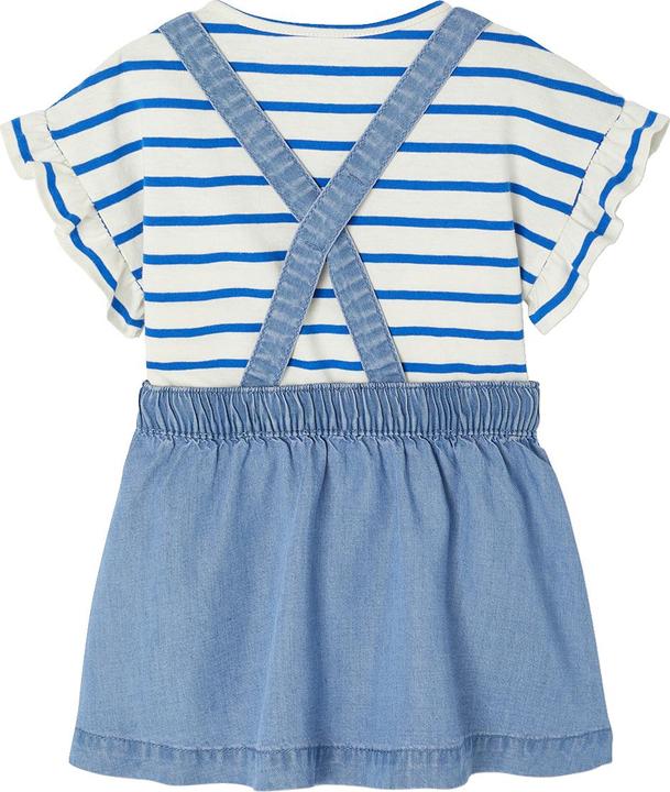 Actual product image Vertbaudet Mädchen Baby-Set: T-Shirt & Trägerrock (62)