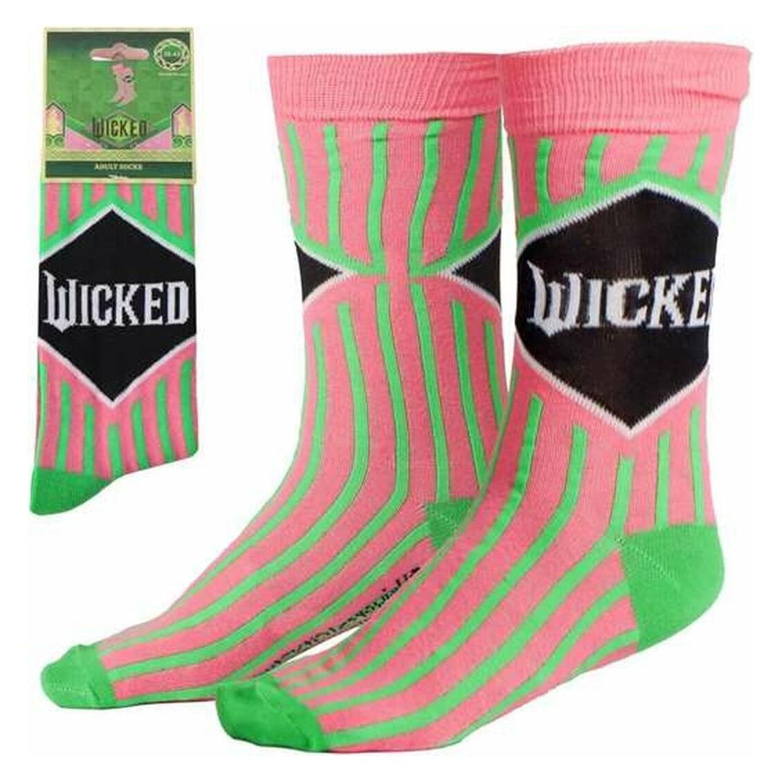Cerdá, Unisex, Socken, Wicked Socken Stripes 36-43, Rosa, (Einzelpack, 36 - 43)