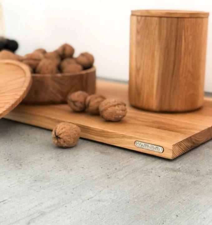 Actual product image Continenta Oak cutting board, 54x 29x 2,7cm