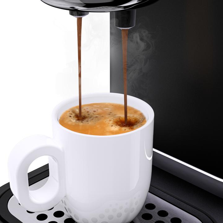 Produktbild WMF Lumero Espresso Siebträgermaschine, Deep Black