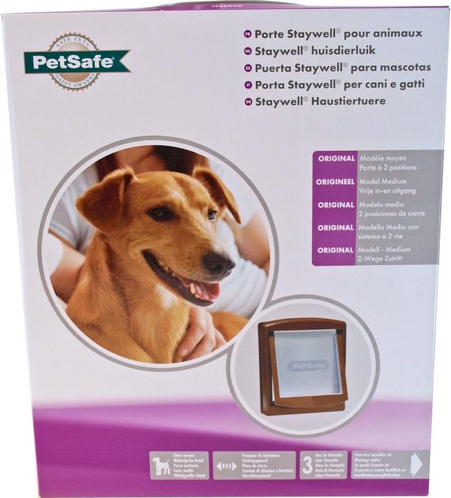 Actual product image PetSafe Staywell Haustiertüre Original mit 2 Verschlussoptionen (Manual cat flap)
