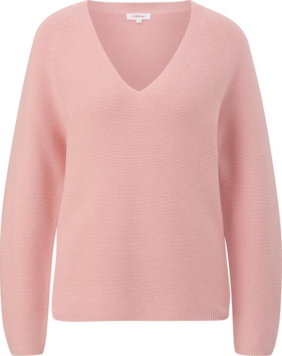 Immagine prodotto s.Oliver Strickpullover Strickpullover mit V-Ausschnitt (46)