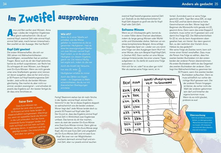 Produktbild Tessloff WAS IST WAS Naturwissenschaften easy! Mathe. Purer Zufall? Wahrscheinlichkeiten und Glück (Deutsch, Wolfgang Blum, 2023)