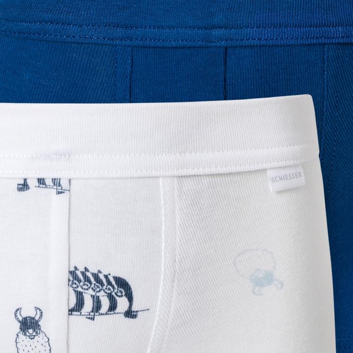 Produktbild Schiesser 2er Pack Feinripp Organic Cotton Retro Short / Pant (92, 2er Pack)