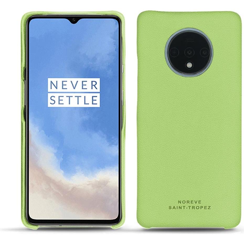 Thumbnail - Noreve Lederschutzhülle (OnePlus 7T), Smartphone Hülle, Grün
