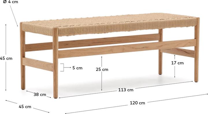 Actual product image Kave Home Zaide (120 cm)