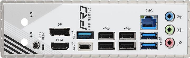 Productafbeelding AsRock A620AM Pro RS AM5 mATX HDMI/DP DDR5 (AM5, AMD A620, mATX)