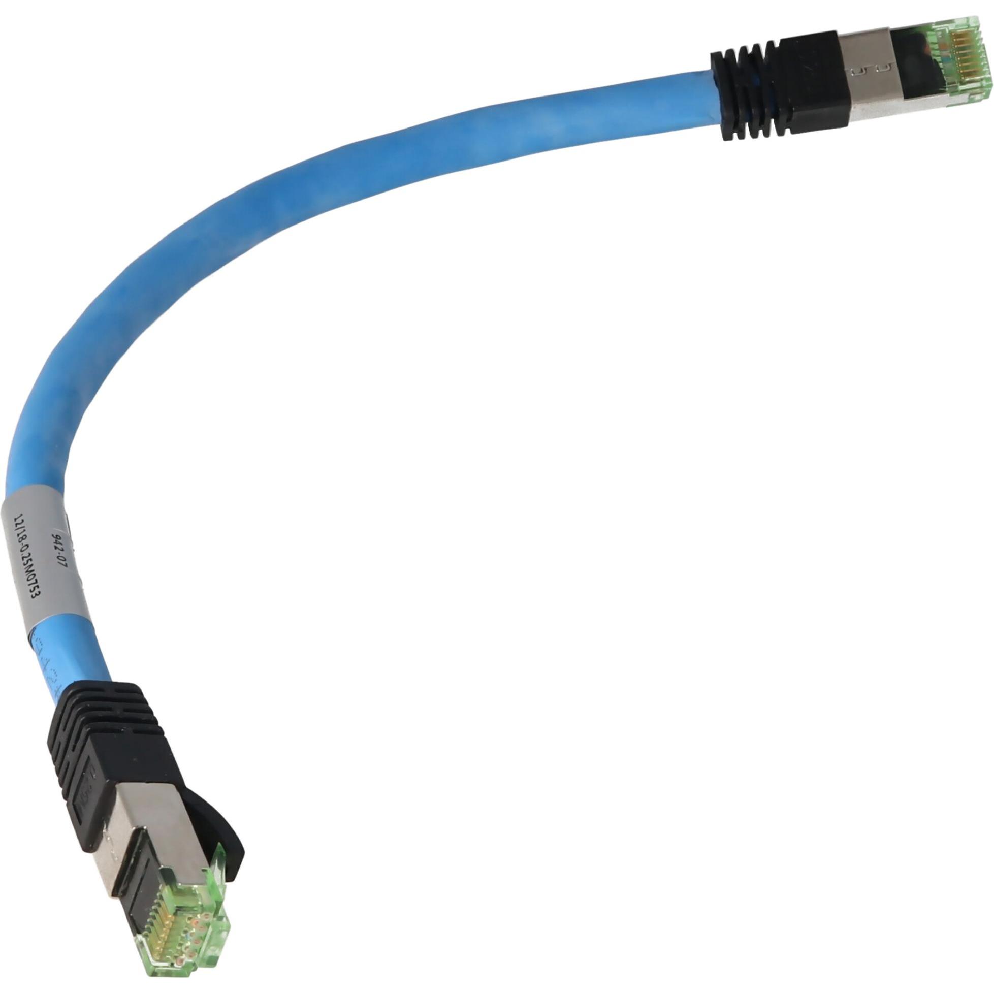 Goobay CAT 8.1 Netzwerkkabel, S/FTP (PiMF), Blau (PiMF, CAT8.1, 30 m), Netzwerkkabel