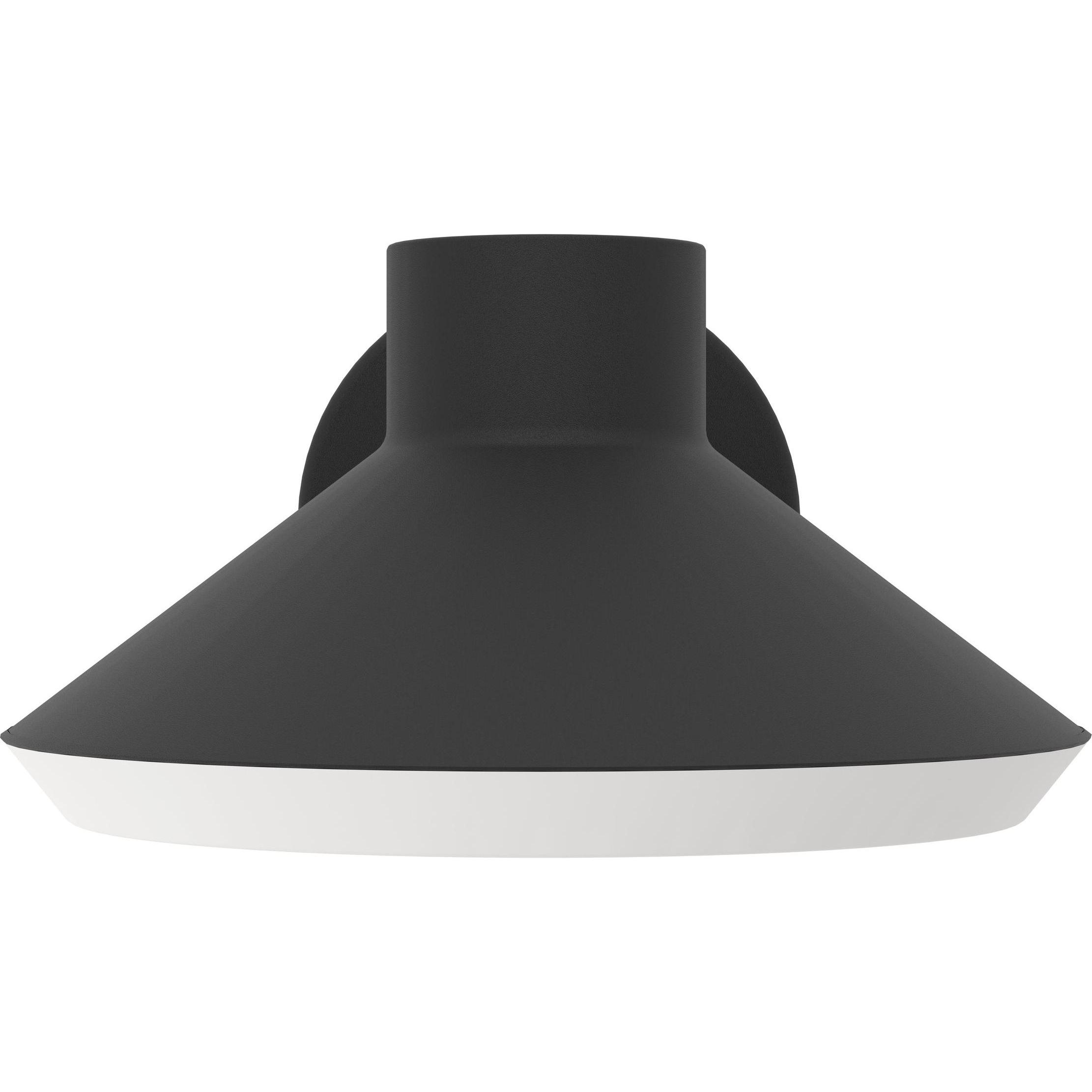 EGLO, Wandleuchte + Deckenleuchte, 900688 NINNARELLA LED Aussen-Wand-/Deckenleuchte 4,6W Schwarz Weiss IP44 (400 lm, GU1...