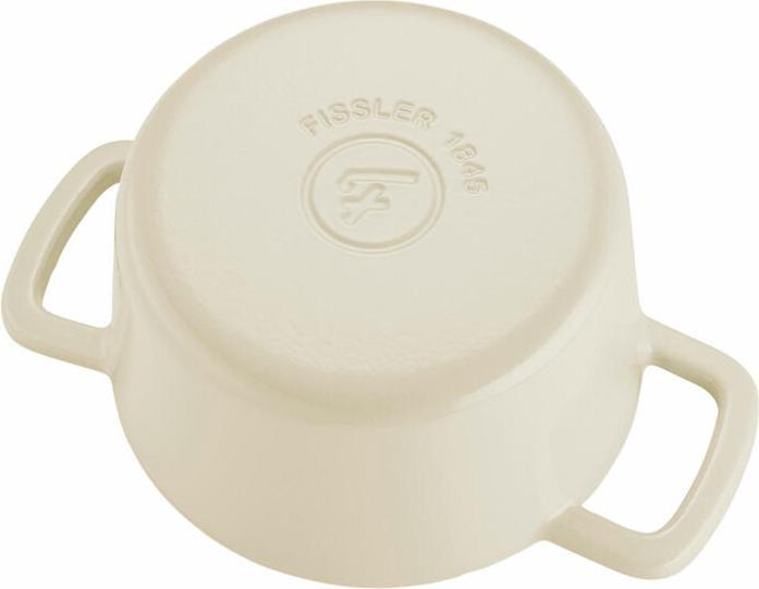 Image du produit Fissler Cocotte en fonte ronde, ivoire blanc (20 cm, Cocotte + faitout, Fonte)