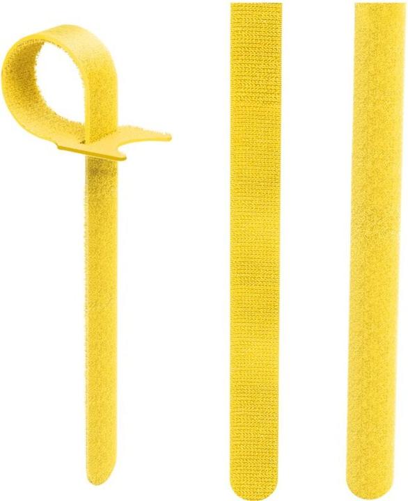 Image du produit Hama Liens auto-agrippants, réutilisables, 16 x 215 mm, couleur, 5 pièces (Serre-câbles velcro, 215 mm, 5 pcs)