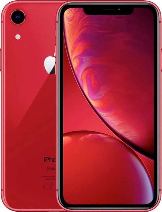 Actual product image Renewd iPhone XR (64 GB, Red, 6.10", 12 Mpx, Dual SIM, A / Like new)
