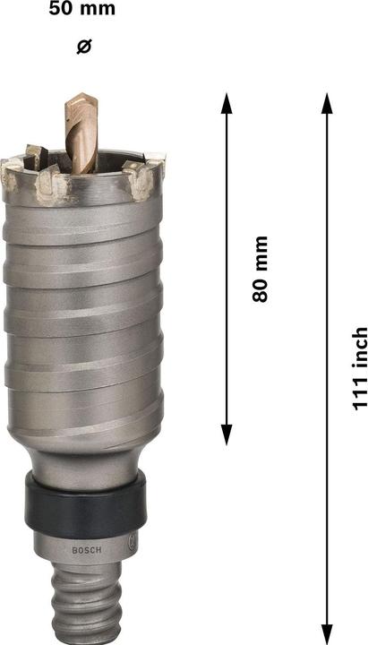 Produktbild Bosch Professional Zubehör PRO SDS max-5 Core Cutter, 50 x 80 x 111 mm (50 mm)