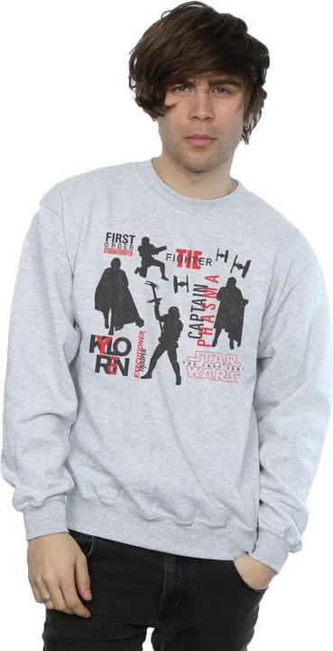 Produktbild Star Wars The Last Jedi First Order Silhouettes Sweatshirt (3XL)