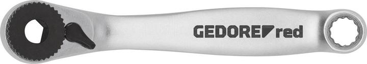 Actual product image Gedore Red red R40150027 Bit ratchet left/right. 1/4 91 mm RSW6°+adapter (1/4")