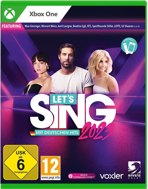 Immagine prodotto Ravenscourt Let's Sing 2023 German Version (Xbox One S, Xbox Serie S, DE)
