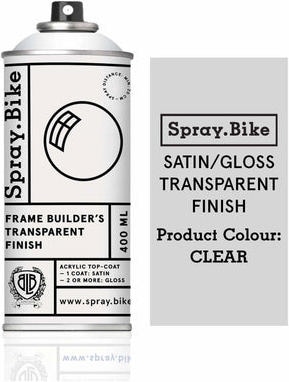 Produktbild Spray.Bike Fahrrad Lackspray Transparent Klarlack (Klarlacktransparent, 0.40 l)