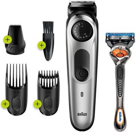 Braun All-in-one BT5260 beard trimmer Wet & Dry Grey (BT5260)