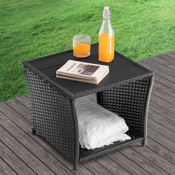 Immagine prodotto Casaria Tavolino in polyrattan WPC