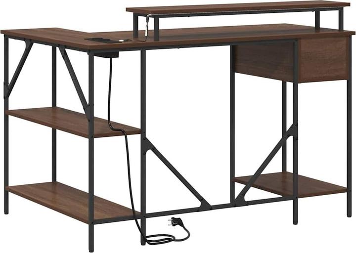 Actual product image vidaXL Modern desk (79 x 120 x 86.50 cm)