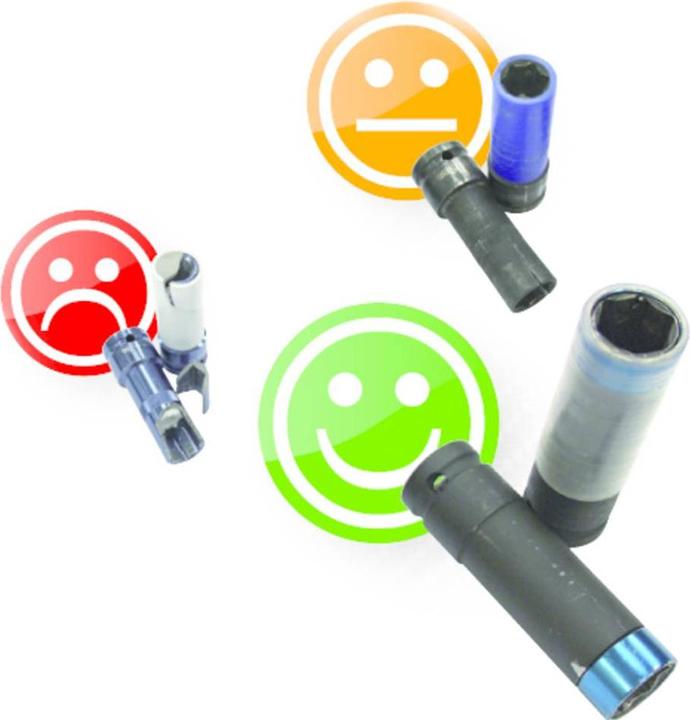 Actual product image KS Tools SlimPOWER Alloy Rims Power Socket Set