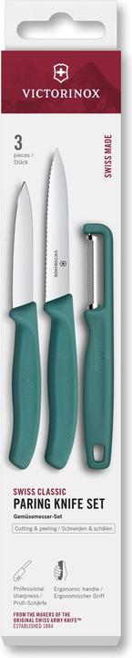 Produktbild Victorinox Gemüsemesser m.I-Sch. grün 3t (10 cm)