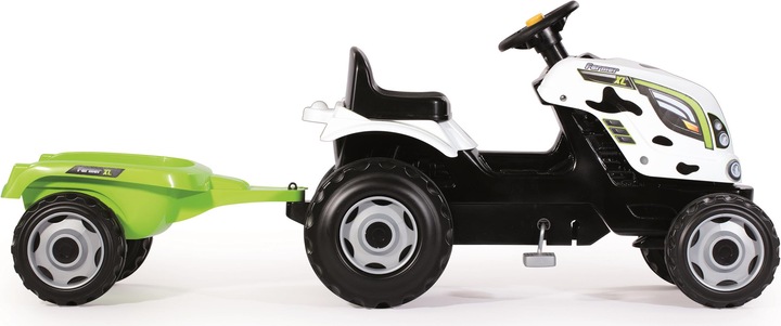 Produktbild Smoby Traktor mit Anhänger-Kuh print