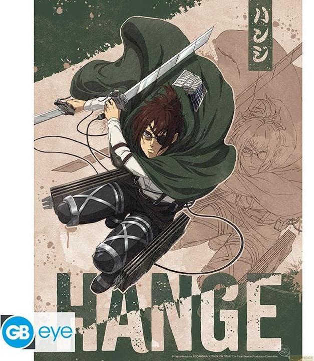 Actual product image GB Eye ATTACK ON TITAN - Portfolio 9 posters Characters S4 (21x29,7) (21 x 29.70 cm)