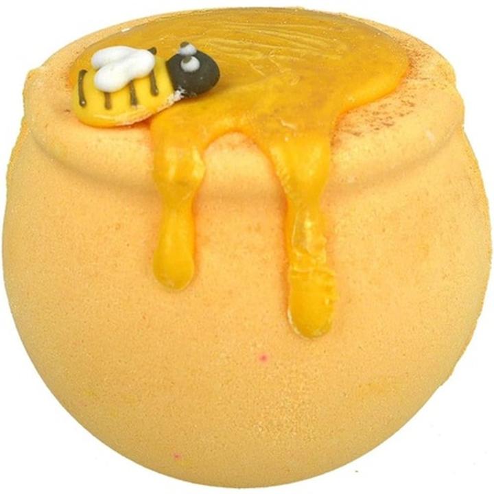 Actual product image Bomb Cosmetics Stay Golden Honey Punnet Bath Bomb and Soap Bar Set Gift Box (Body care set)