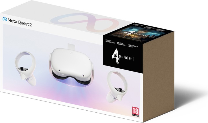 Produktbild Meta Quest 2 inkl. Resident Evil 4 + Beat Saber Bundle (256 GB)