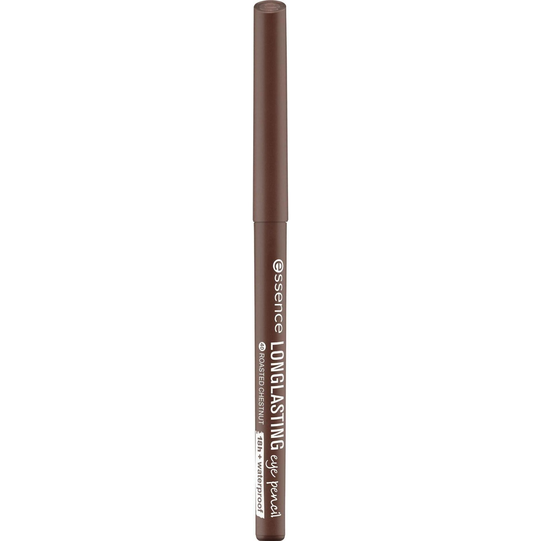 Essence Marrone Eyeliner + Kajal, Matita Occhi Lunga Durata (40 Castagne Arrostite)