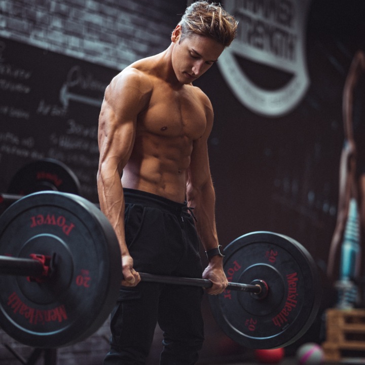Actual product image Men's Health bumper plates (1 x 5 kg)