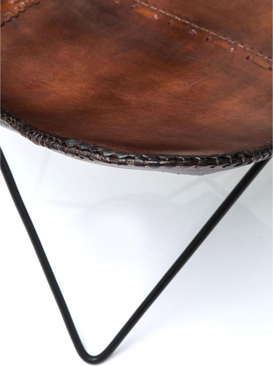 Image du produit Kare Design Fauteuil Butterfly Brown Eco