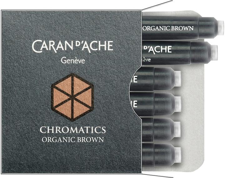 Actual product image Caran d'Ache Chromatics Tintenpatronen (Inkwell, Brown)