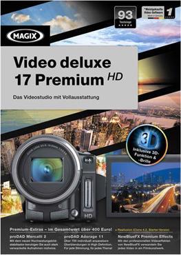 Produktbild Magix Video deluxe 17 Premium HD, -I-