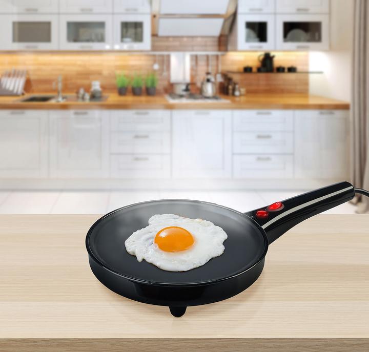 Produktbild Rosenstein & Söhne 3in1-Crépe-, Popcornmaker und elektrische Pfanne