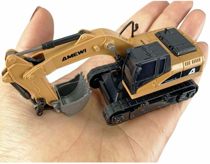 Actual product image Amewi Mini-Bagger aus Metall 8-Kanal 1:64 RTR (RTR Ready-to-Run)