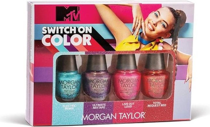 Image du produit Morgan Taylor SWITCH ON COLOR set 4 pz