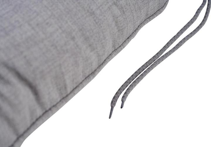 Productafbeelding Siena Garden ASKELLA universeel kussen ca. 88x42x6cm Hoes van 70% katoen/30% polyester in grijs