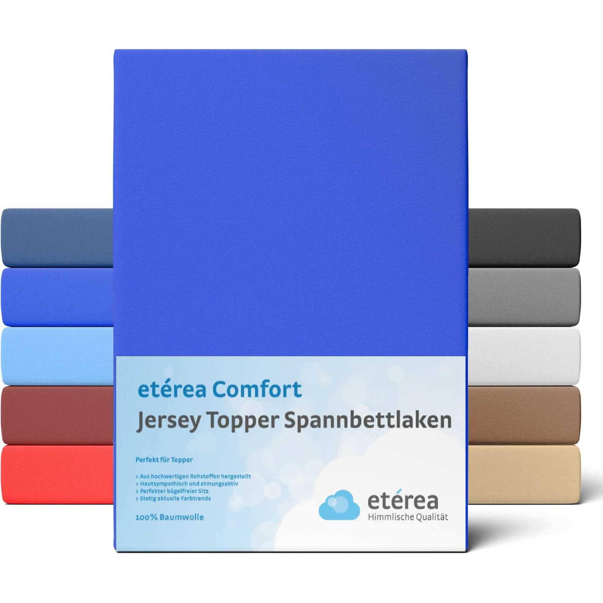 Etérea, Fixleintuch, Comfort Jersey Topper (100 x 200 cm, 90 x 200 cm)
