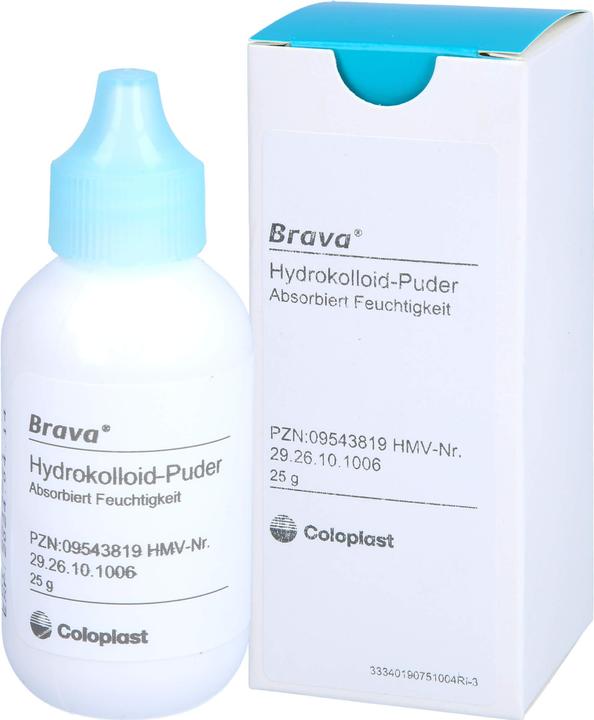 Produktbild Coloplast Brava Hydrokolloid Puder, 25 g PUD (1001 x)