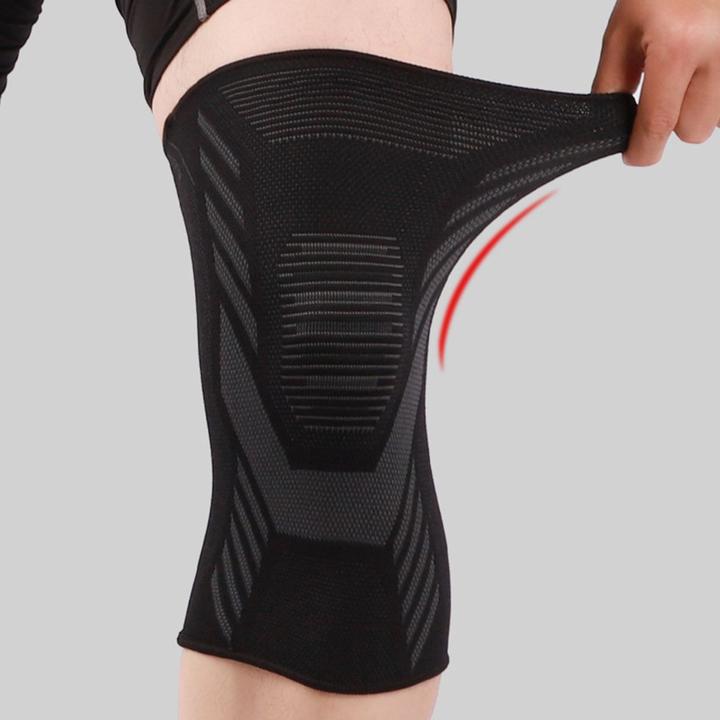 Produktbild König Design Kniebandage Kniestütze 3D Knieschoner Kompression Arthrose Knieschmerzen Sport (L)