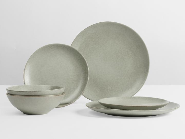 Image du produit Broste Copenhagen NORDIC MARSH Set de vaisselle pour le déjeuner pour deux 6pcs (6 pcs)